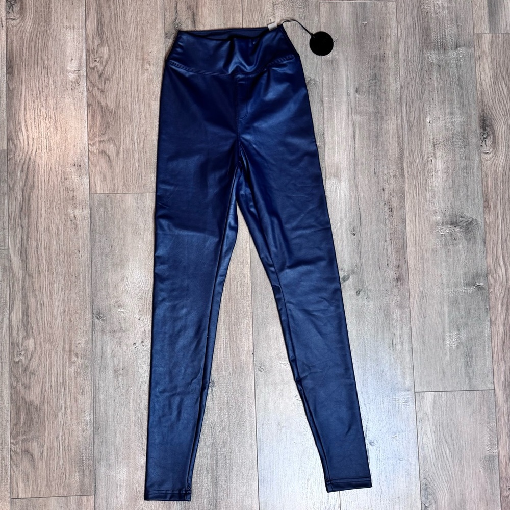 NWT Aerie Offline Real Luxe Faux Leather Leggings XS